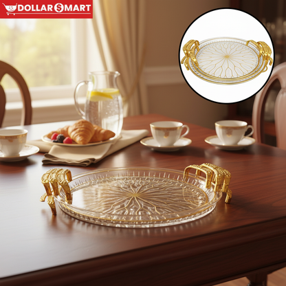 luxury style Tray round