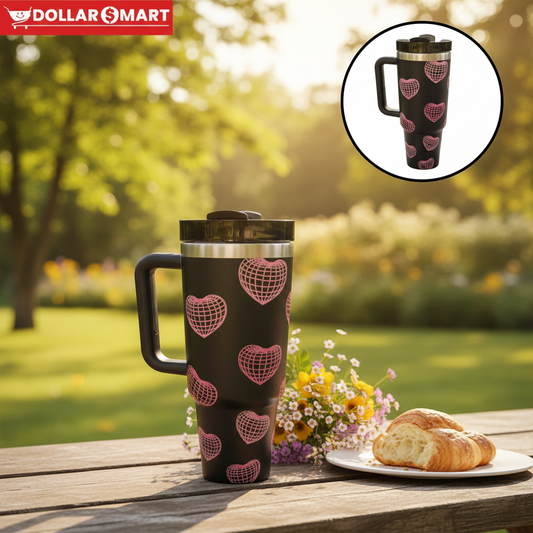 Pink Heart tumbler