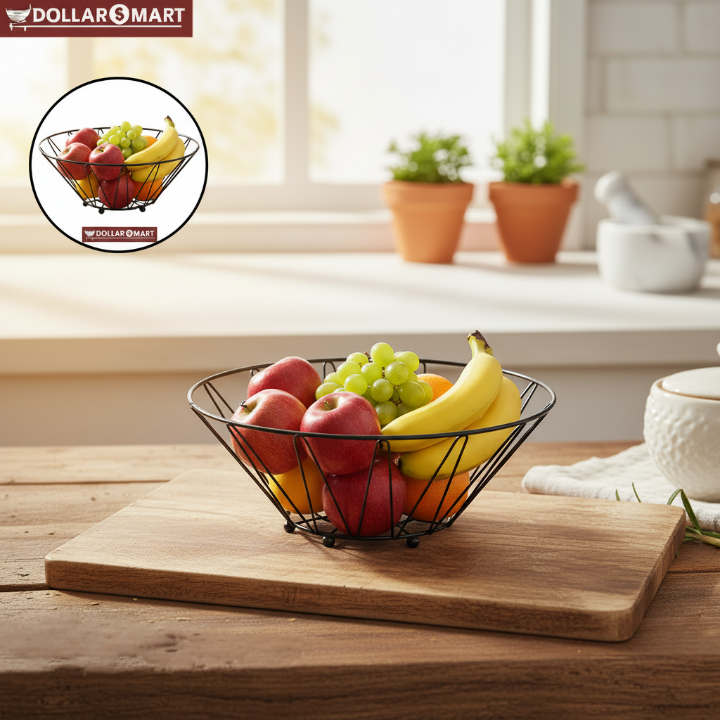 Metal Fruit Basket