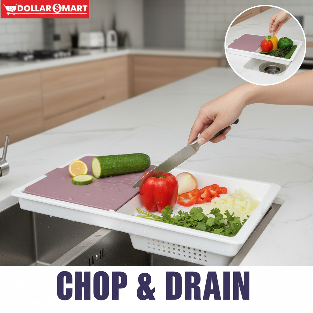 Kitchen Cutting Board And washer