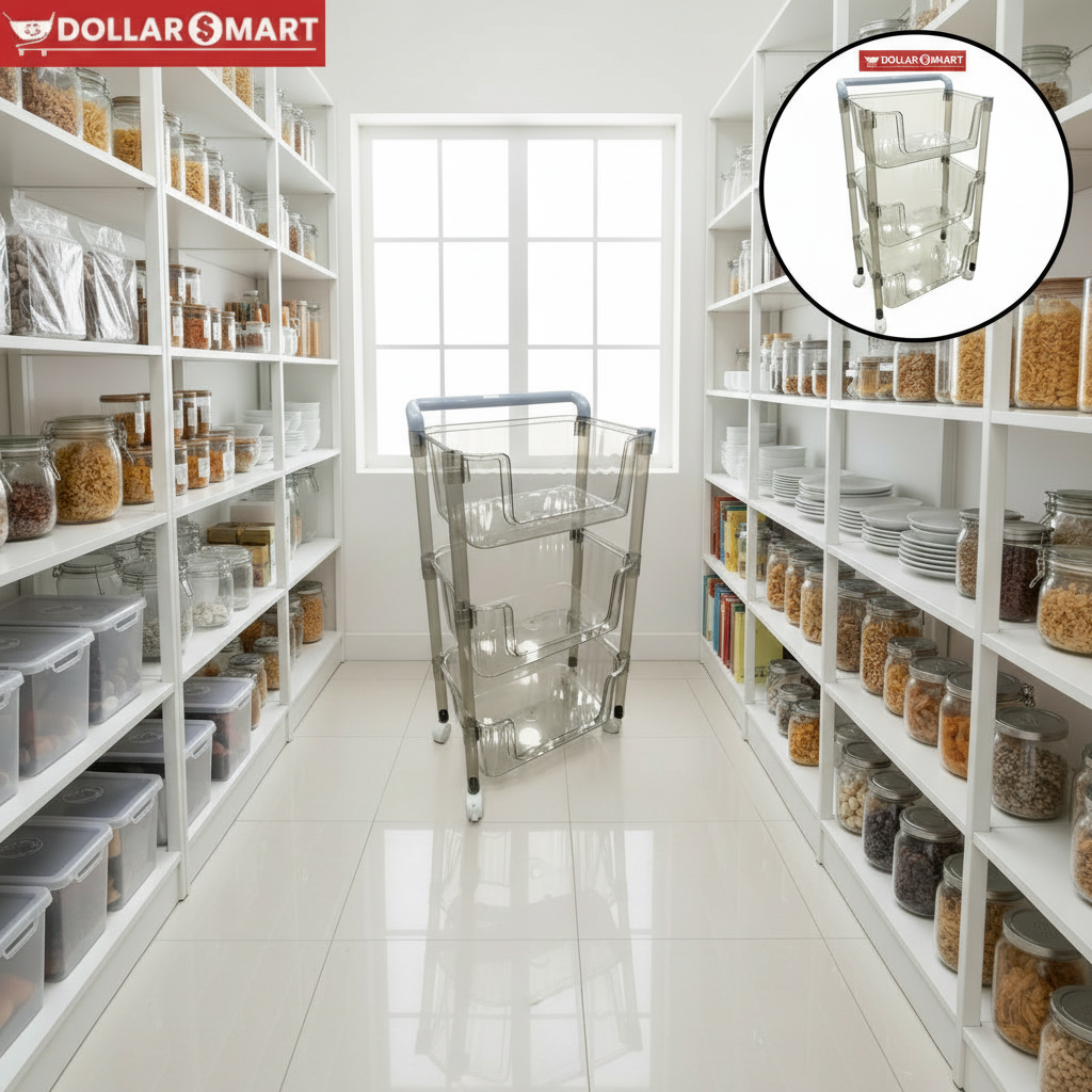 Acrylic 3 layer organizer - Dollar$ Mart