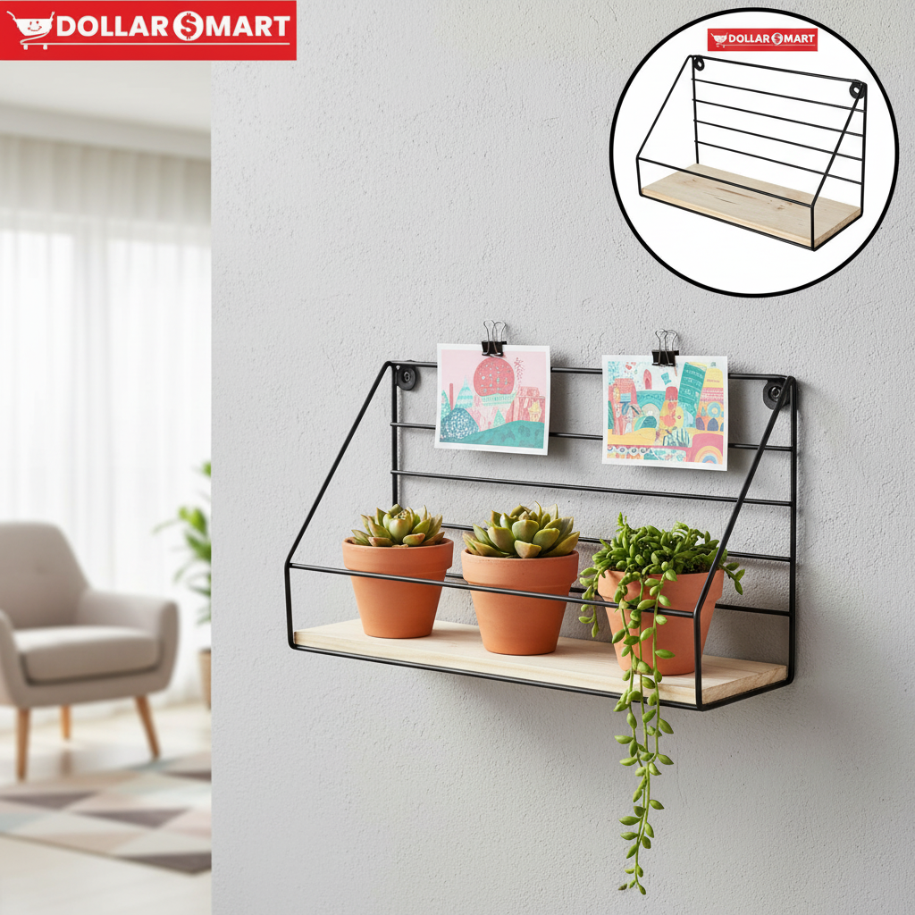 Multipurpose Shelf Wooden 1 Step