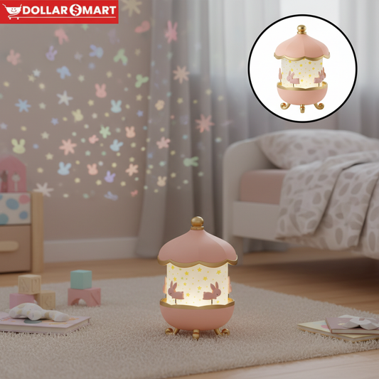 Bunny Carousel Night lamp projector