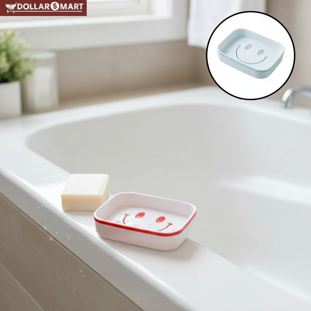 Smiley Soap Holder 3 pcs