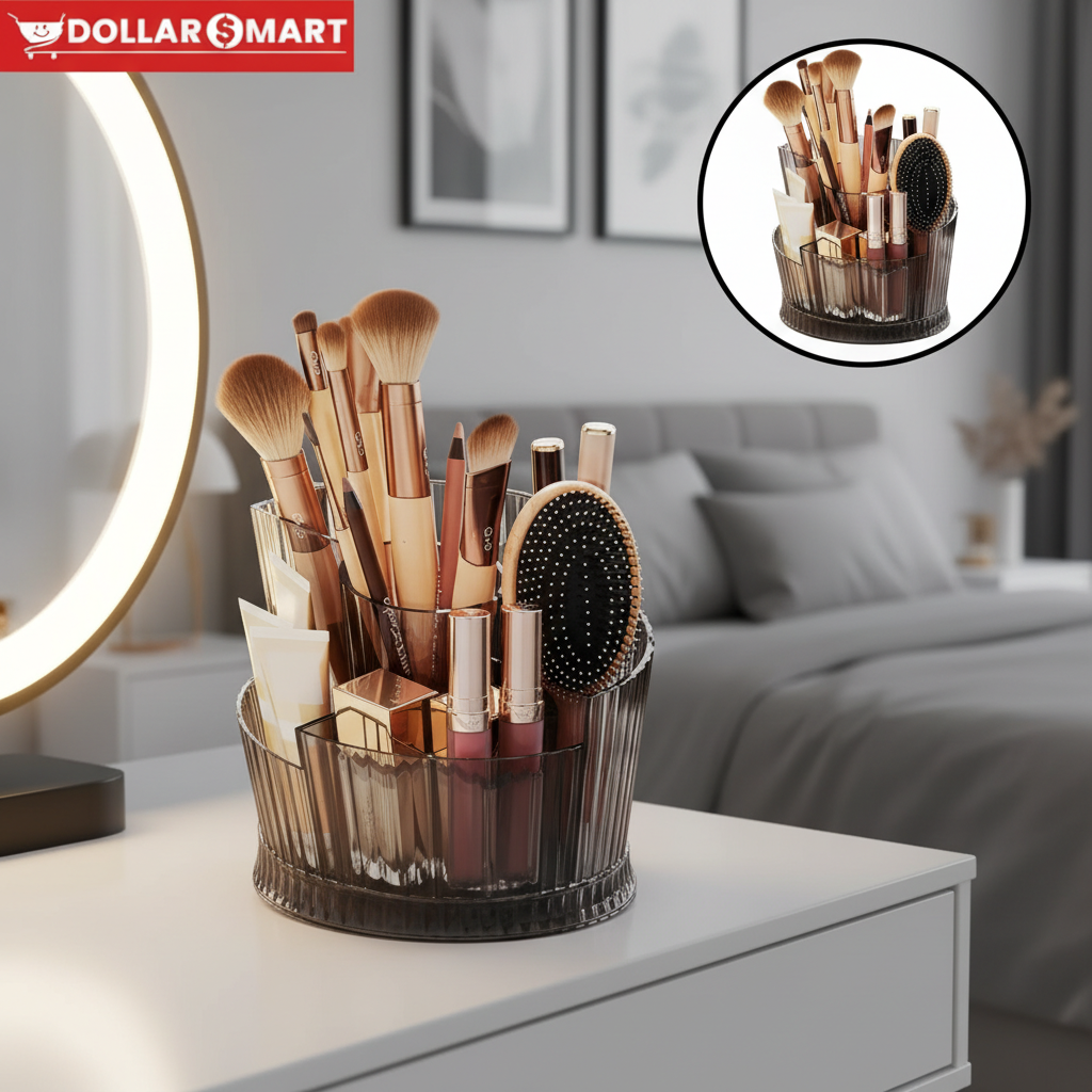 Round Cosmetic Organizer