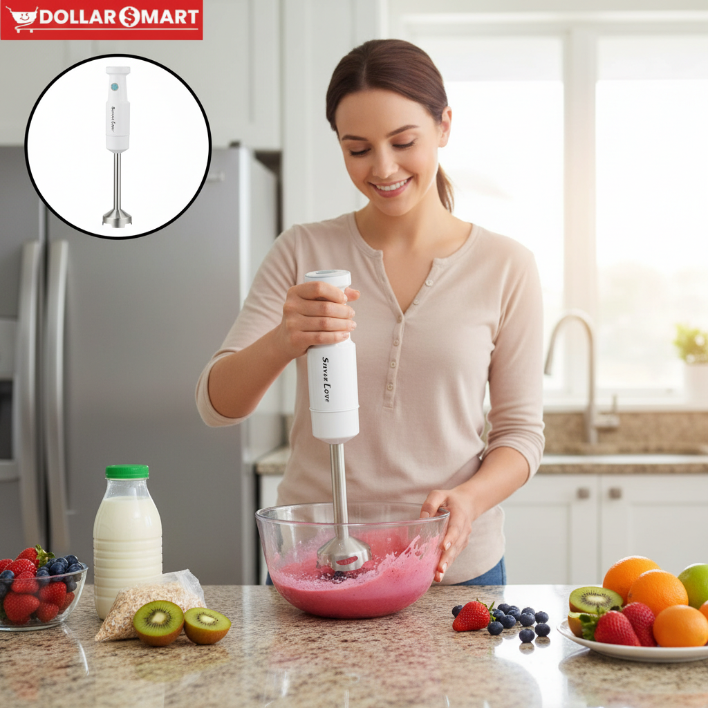Silver Love Hand Blender