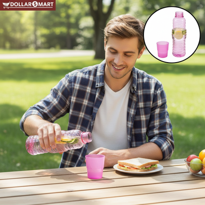 Bottle with Glass