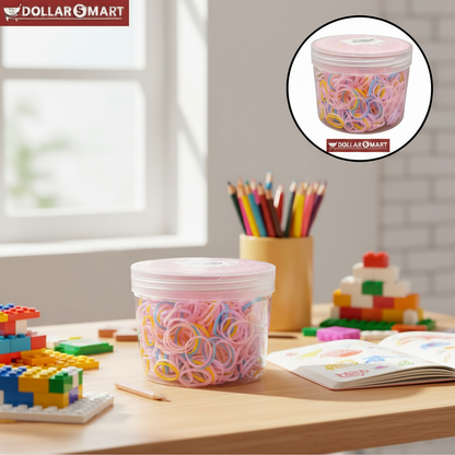 MultiColor Rubber Bands Box