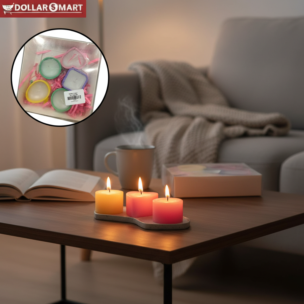 Colorful Candle 5 Pcs