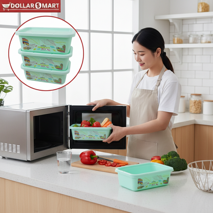 MicroWave Box Storage 3pcs