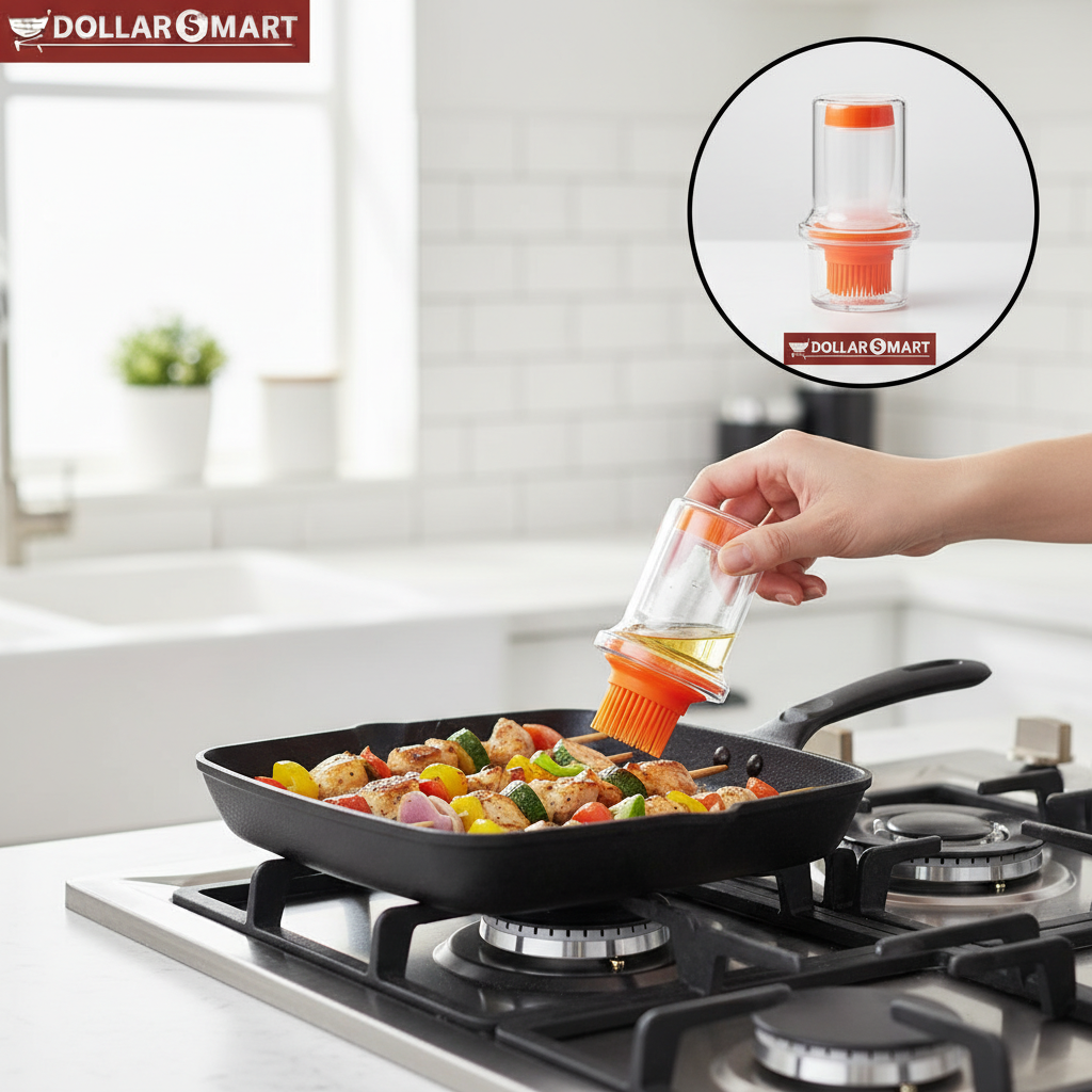 Silicone Oil Brush Bottle