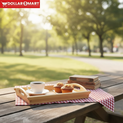 Wooden mini tray