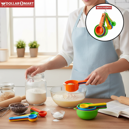 Measuring Cups and Spoons 10 pcs