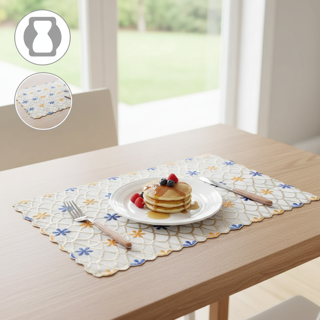 Dining table Mat 1 pcs Random