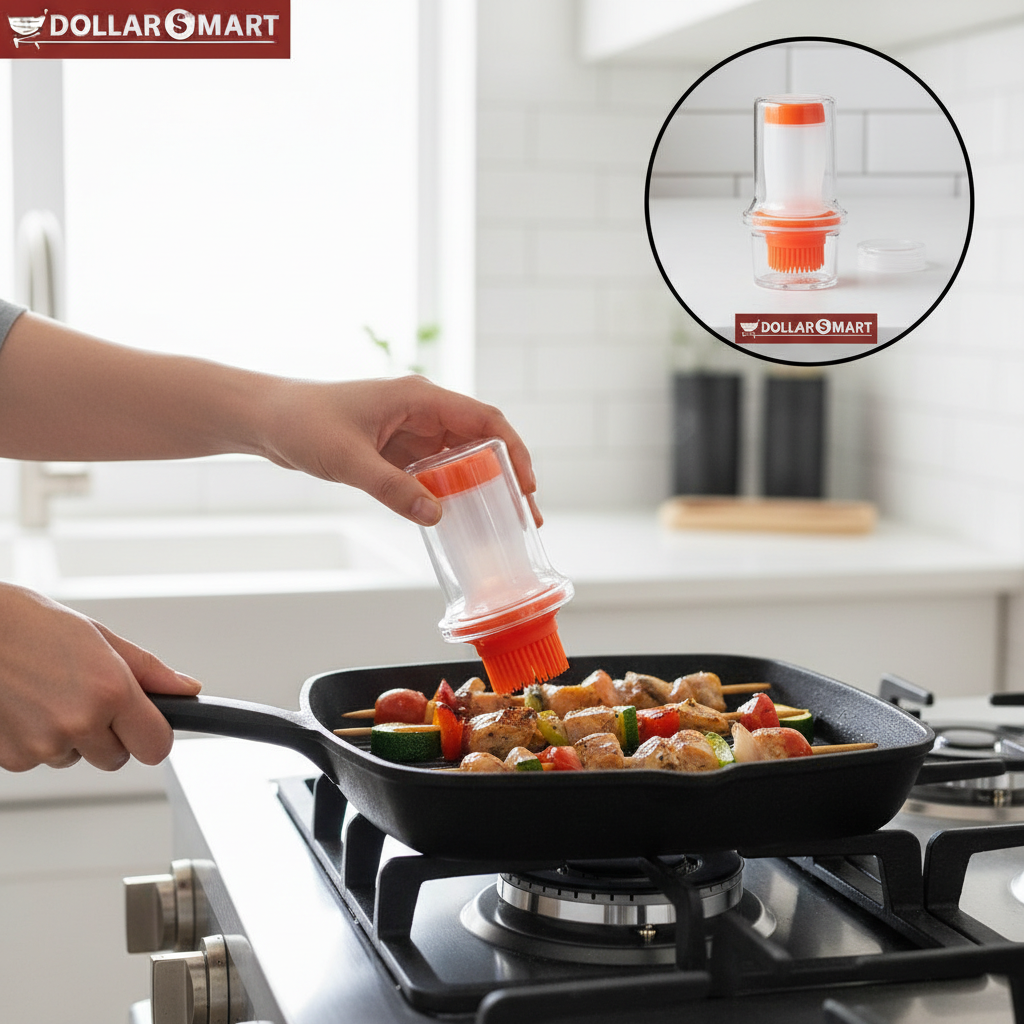 Silicone Oil Brush Bottle