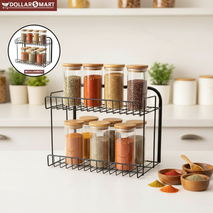 Two Layer Metal Rack
