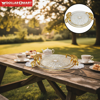 luxury style Tray round
