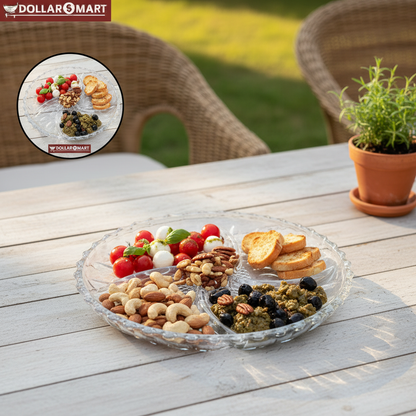 Dry Fruit Glass tray