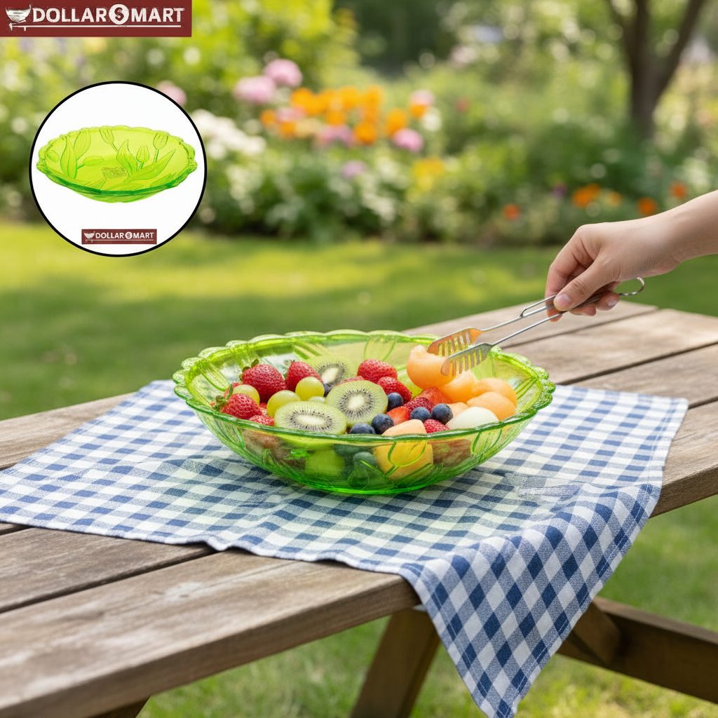 Acrylic serving Bowl - Dollar$ Mart