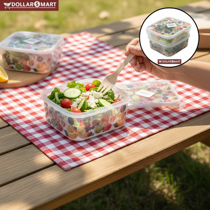 Airtight Food Box 4 Pcs - Buy Online Pakistan