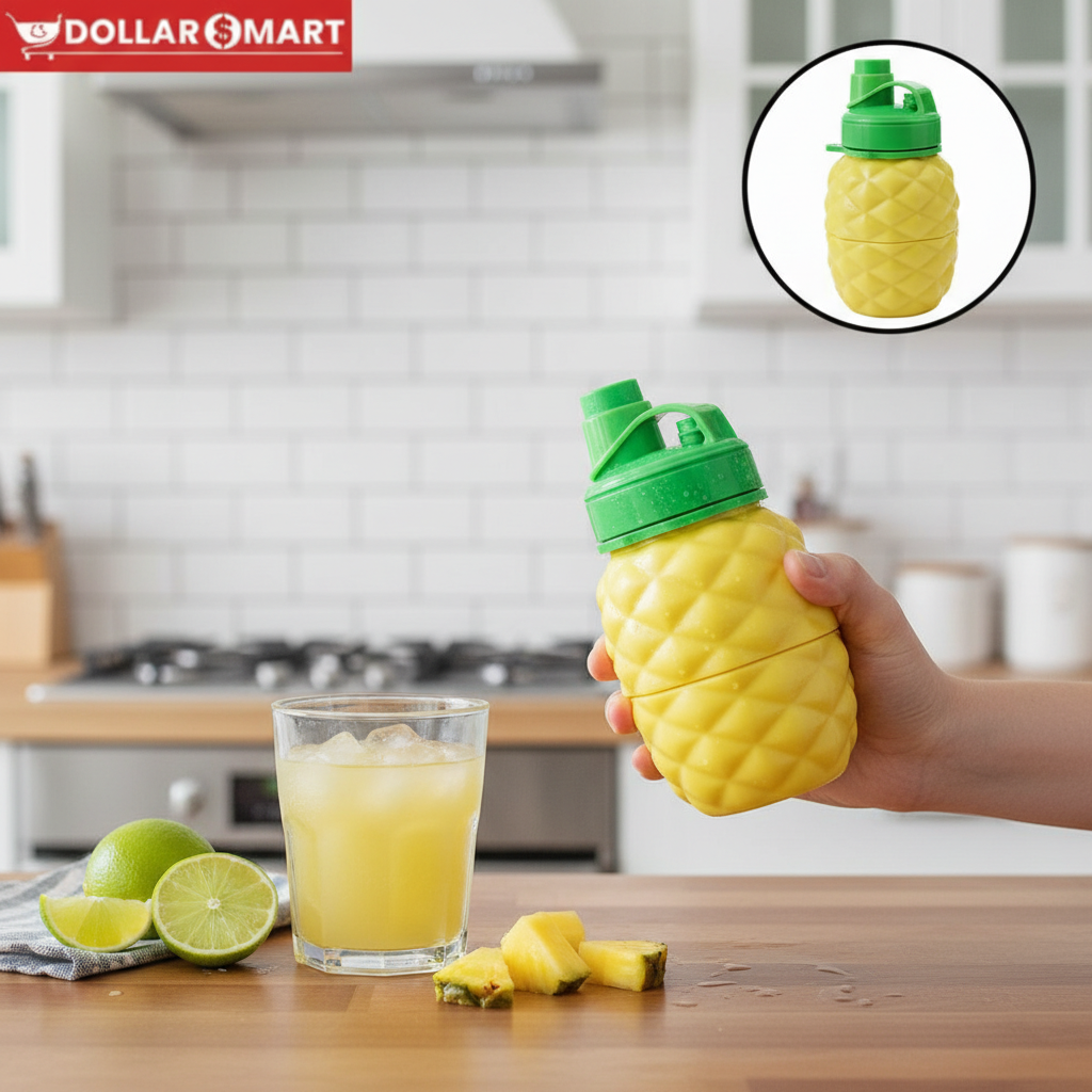 Pinapple Silicone Bottle Small