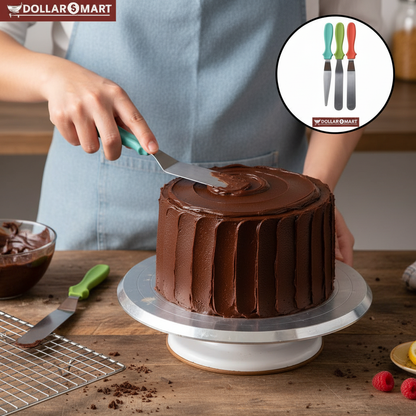 Cake decorating Spactula 3 pcs