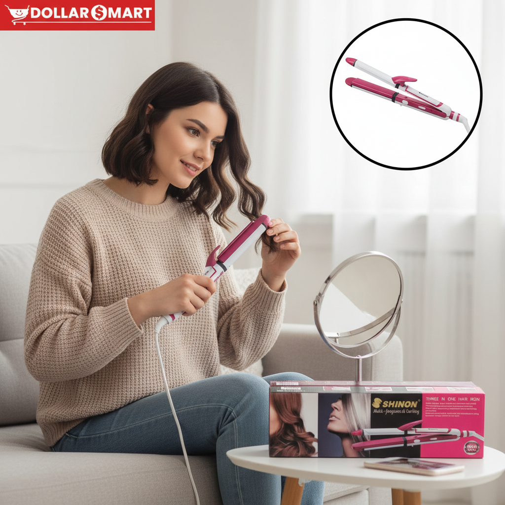 Shinon Multifunctional 3 in 1 Curling Iron
