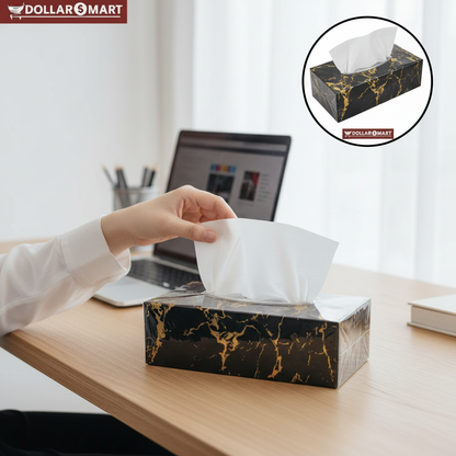 Marble Tissue Box
