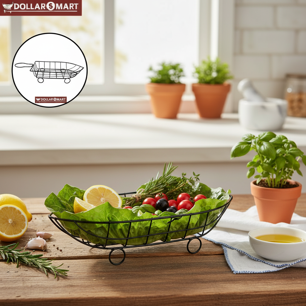 Metal Ship Basket