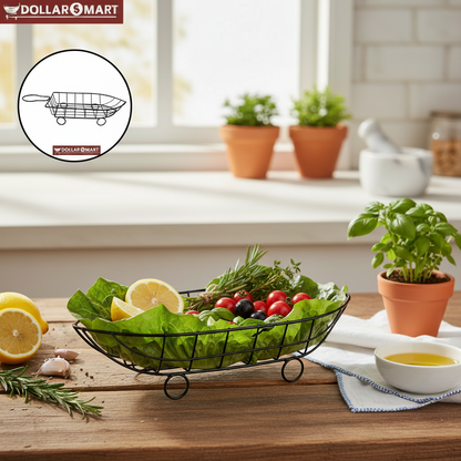 Metal Ship Basket