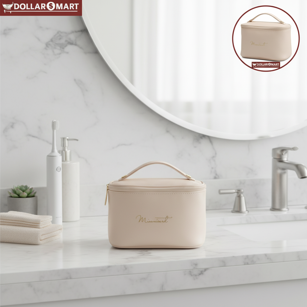 Leather Cosmetic Pouch