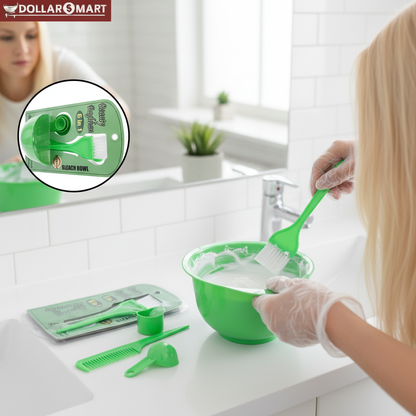 6 in 1 Bleach Bowl Set, individual bleach bowl for bathroom cleaning