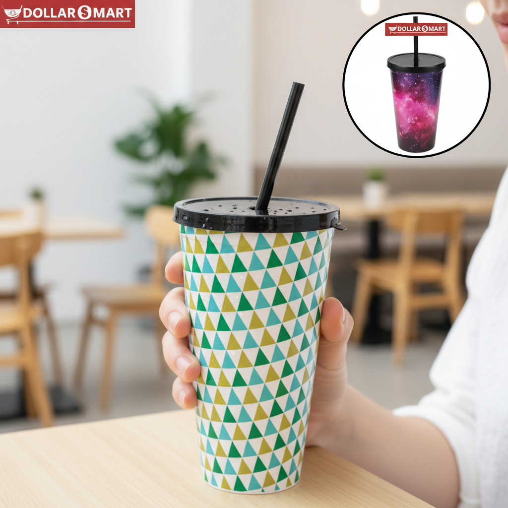 Fancy Straw Glass 