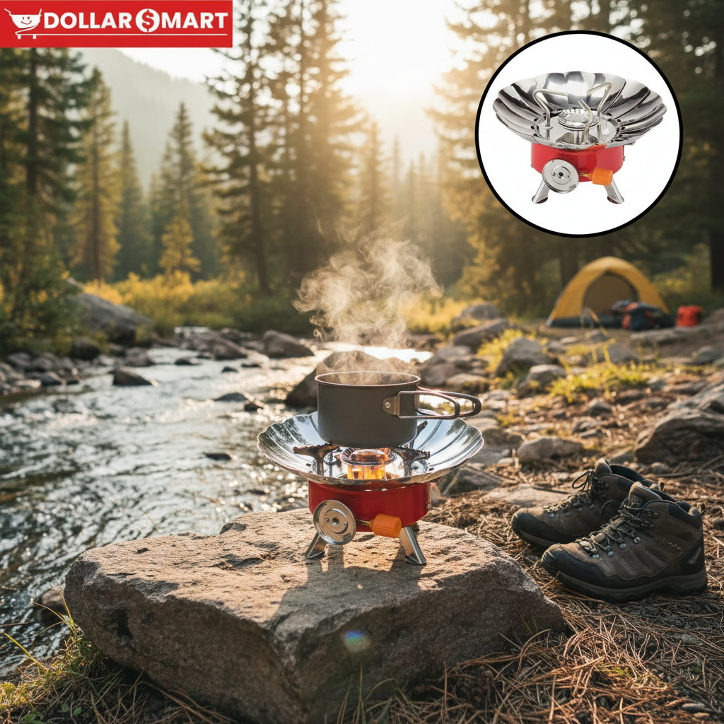 WindProof Camping Stove