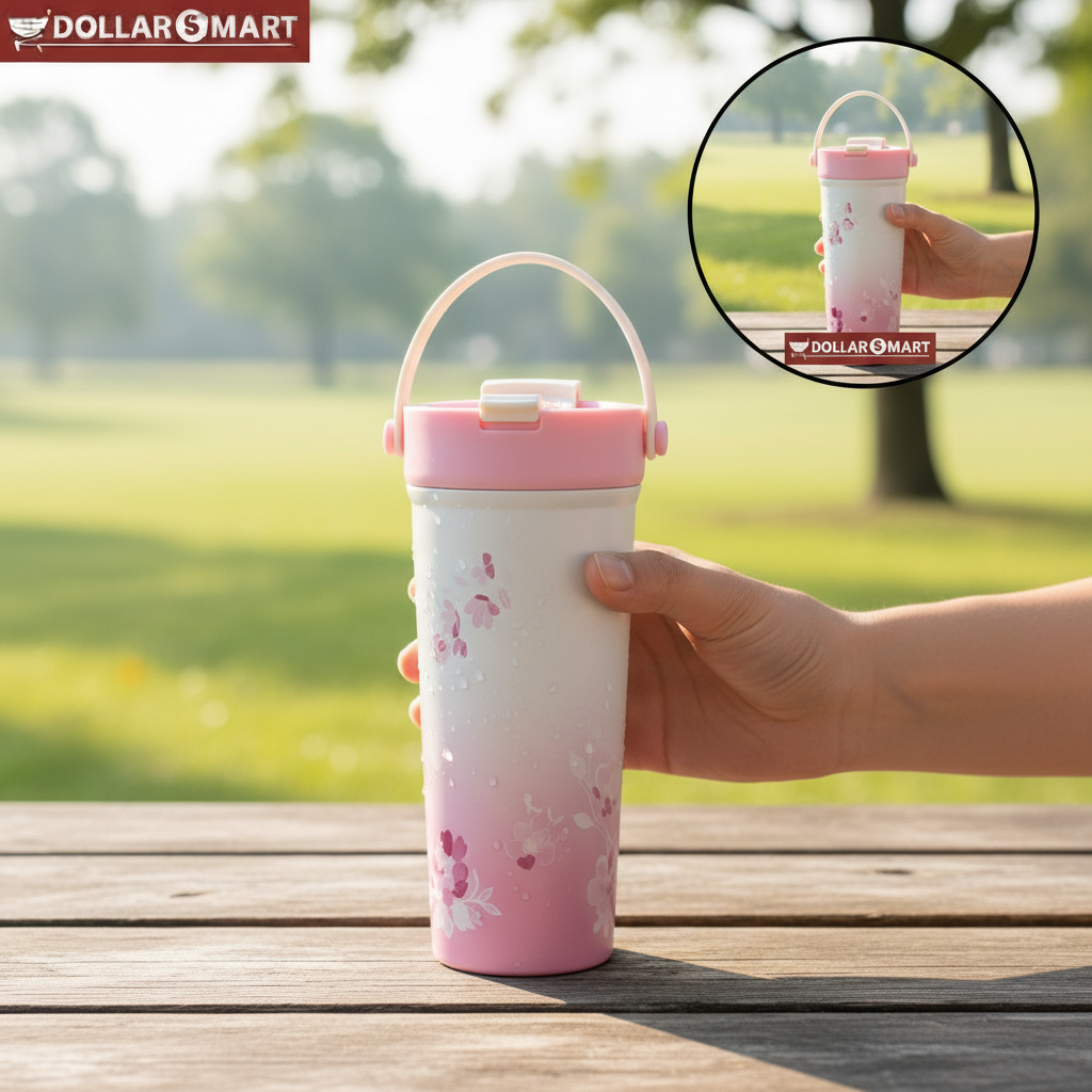 Fancy Flower Tumbler