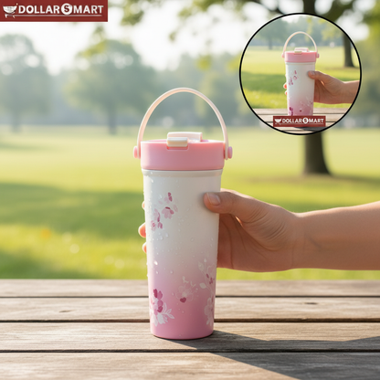 Fancy Flower Tumbler