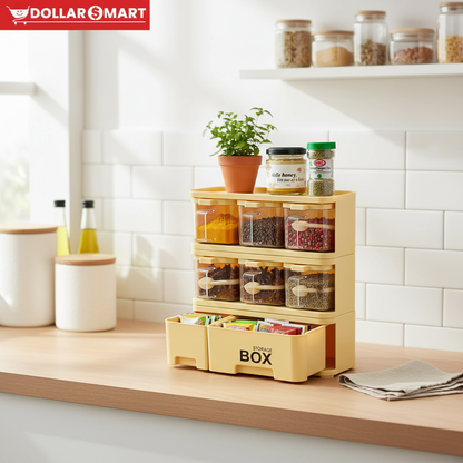 Smart Masala Sky - Adjustable Spice Rack