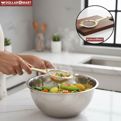 Golden tea Strainer