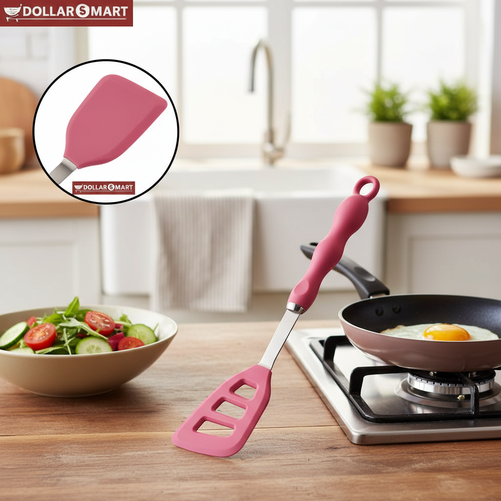 Silicon Steel Spatula Large