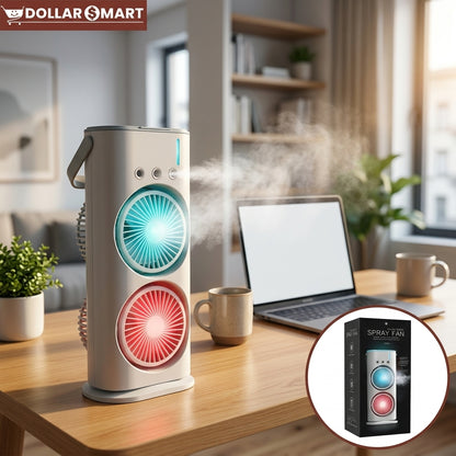 Double Head Mist Sprayer Fan