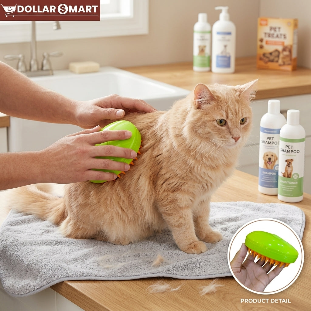 Pet Brush Comb With Mist