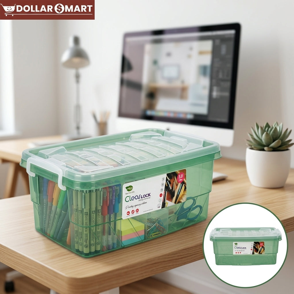 Clear Lock Container 7 ltr