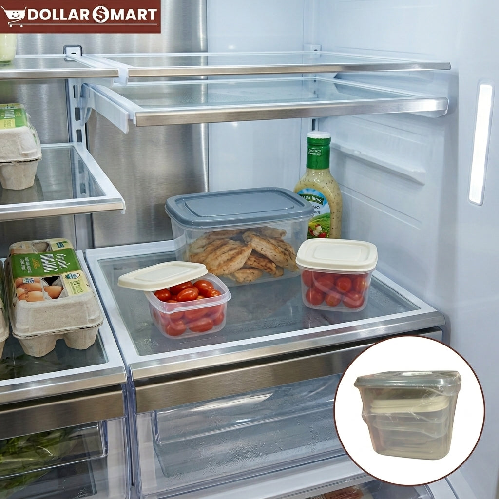 Airtight Food Container set of 3 - Dollar$ Mart