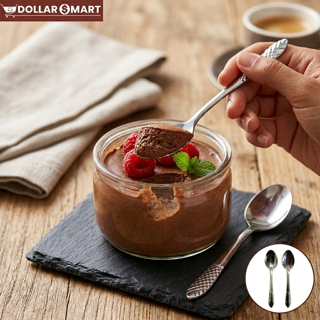 Steel Spoon 12 pcs - Dollar$ Mart