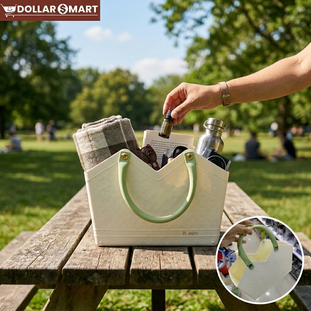 Durable Plastic Basket - Dollar$ Mart
