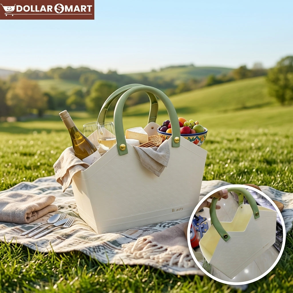 Durable Plastic Basket - Dollar$ Mart
