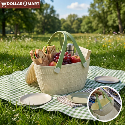 Durable Plastic Basket - Dollar$ Mart