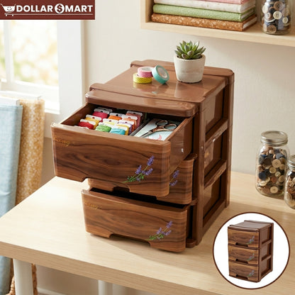 Organizing Storage Drawer 3 Layer