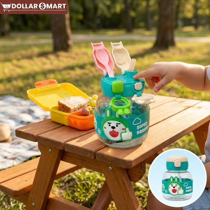 Kids Water Bottle Double Head